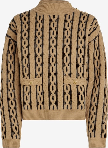 Karl LagerfeldPulover - smeđa boja: prednji dio