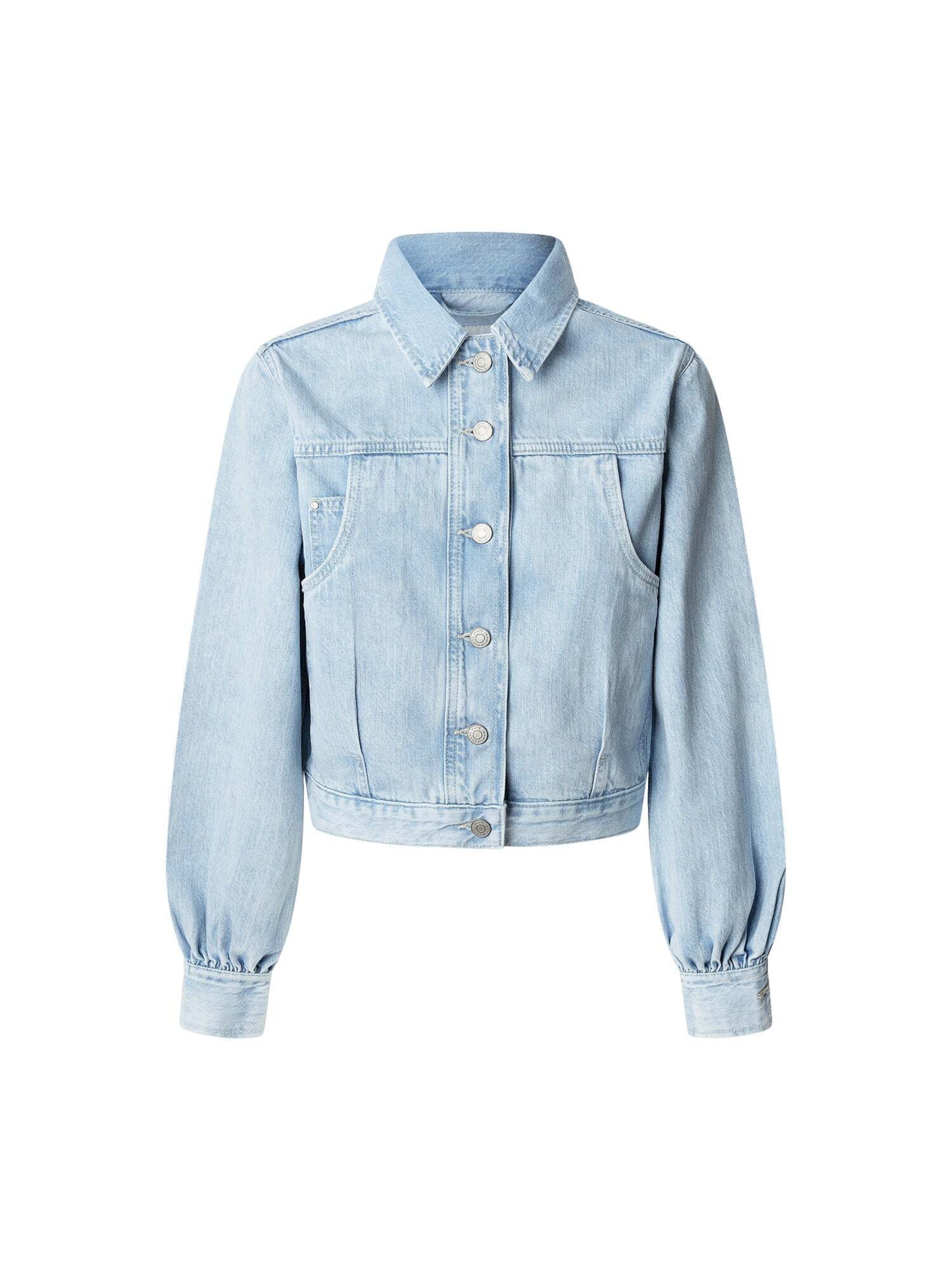 Pepe Jeans Between-season jacket 'Madeline' in Light blue, Item view
