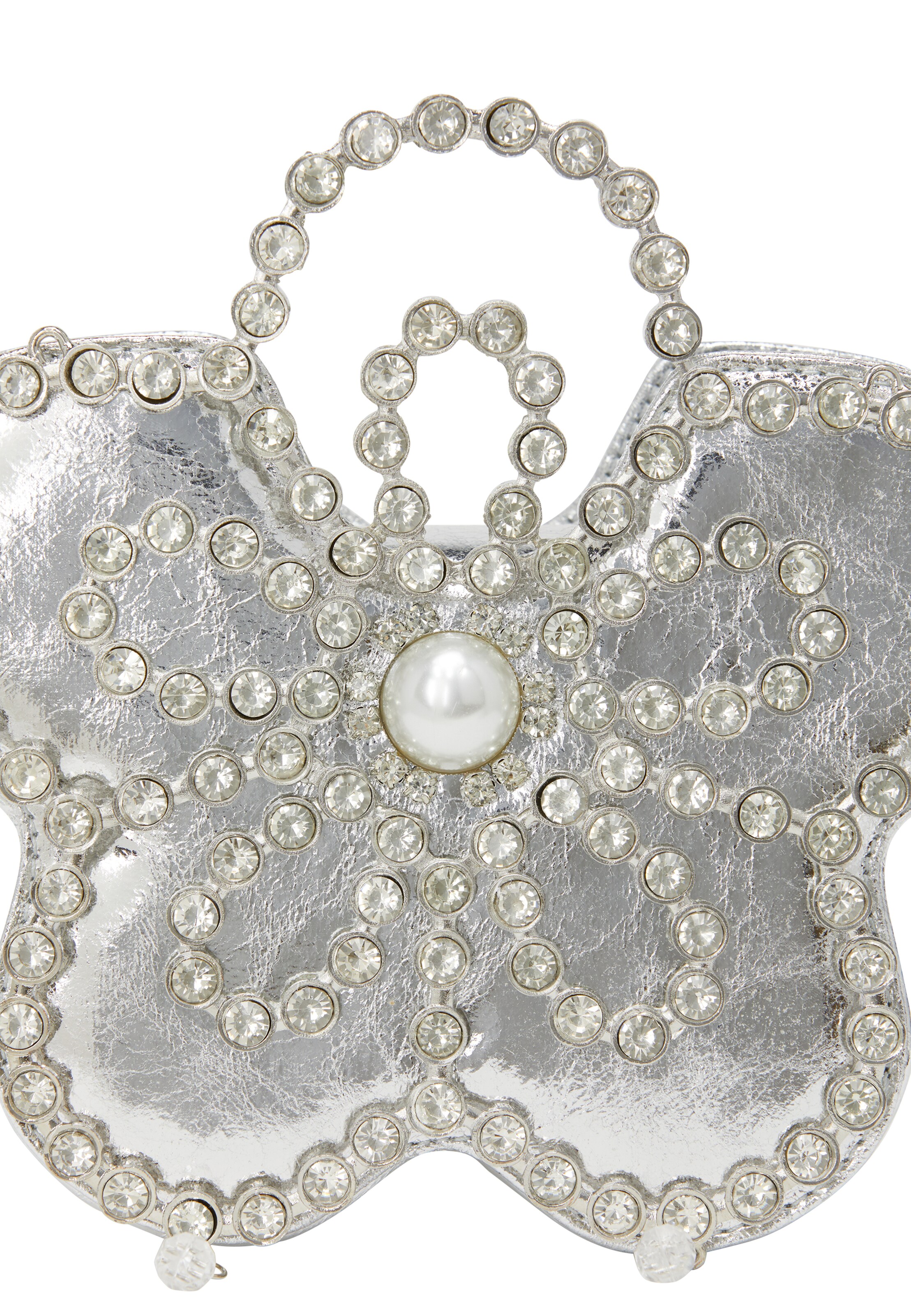 KRZY Τσάντα χειρός σε ασημί