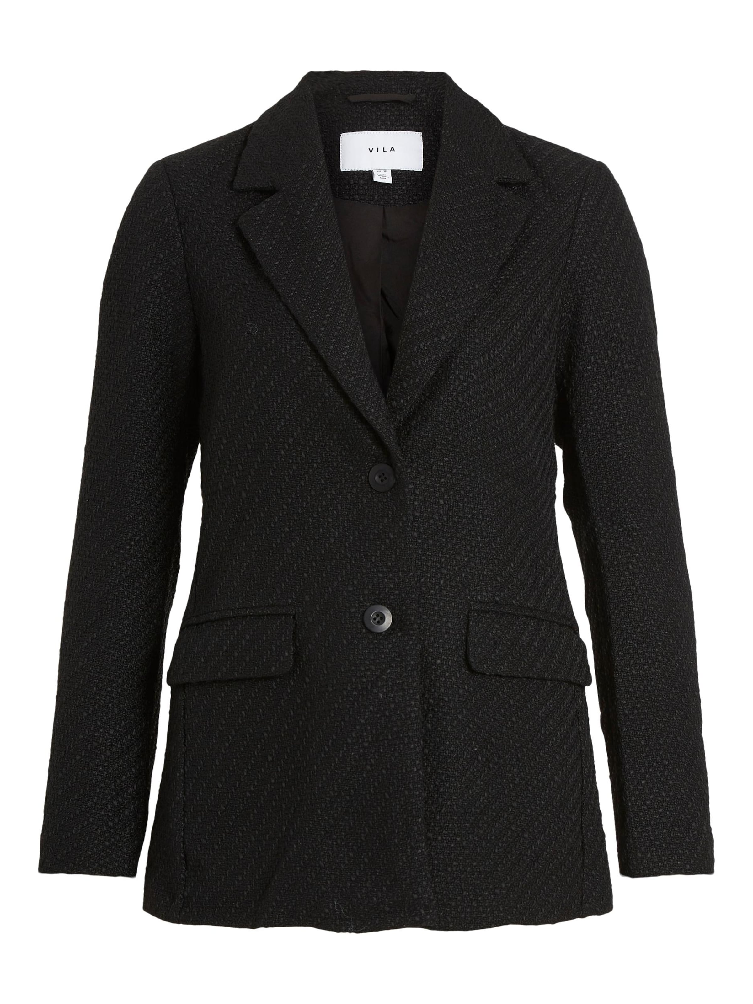 melns VILA Žakete 'EMMI': no priekšpuses