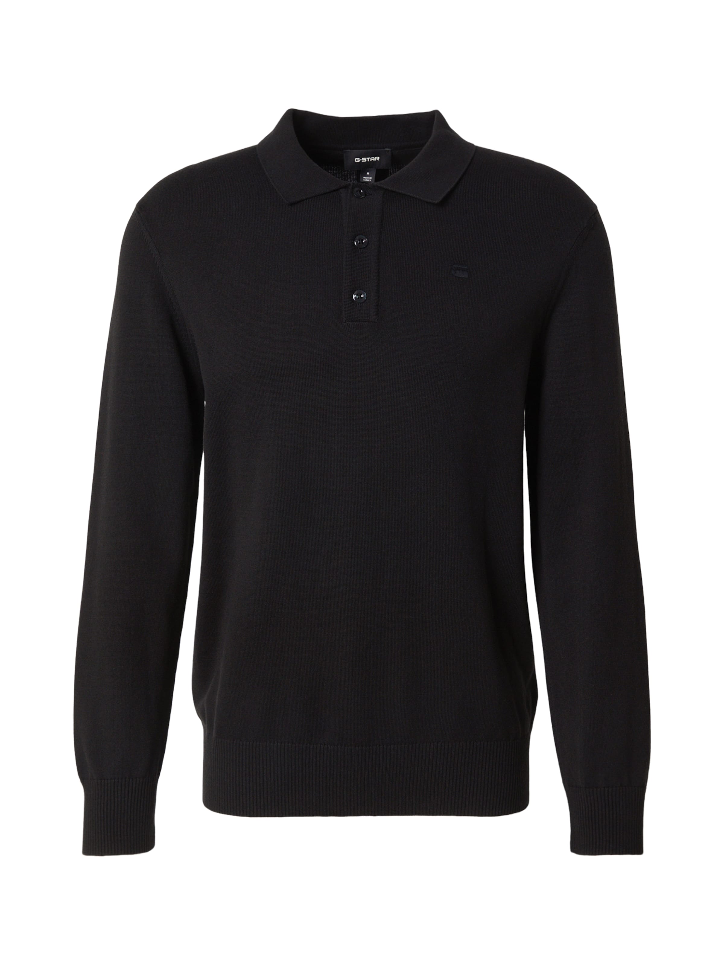 G-STAR Pullover 'Core' in Schwarz: Vorderseite