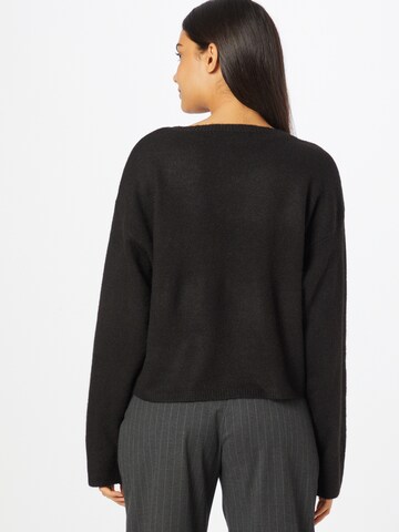 VERO MODA Pullover 'Plaza' in Schwarz