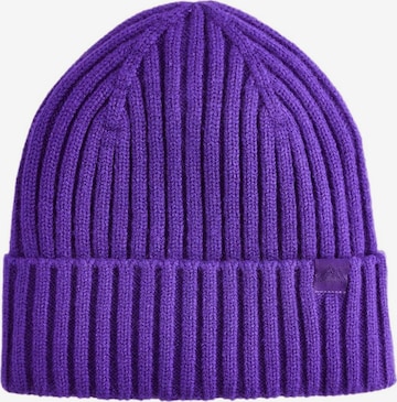 Bonnet Next en violet : devant