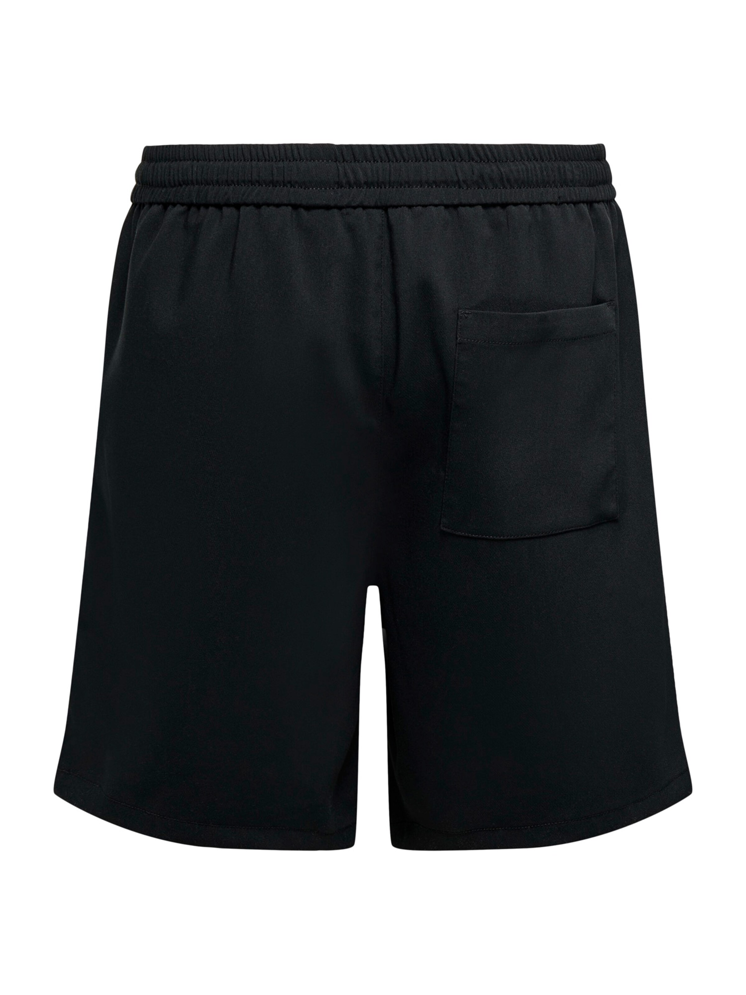 Only & Sons Loose fit Pleat-Front Pants 'ONSWill' in Black