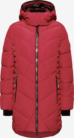 STREET ONE Winter Jacket in Red: front