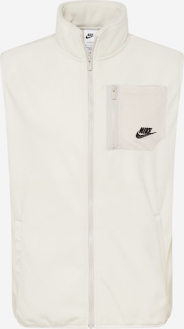 Nike Sportswear Vest in Beige: front