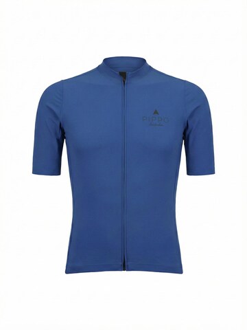 Maillot 'Mortirolo' PIPPO Amsterdam en bleu : devant