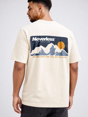 Neverless Shirt 'Neverless Expedition' in Beige