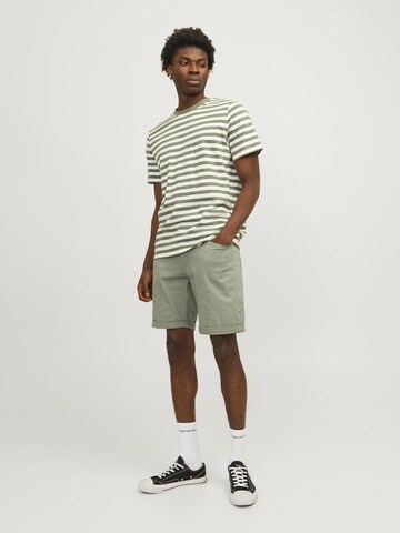 JACK & JONES Regular Дънки 'RICK ORIGINAL' в зелено