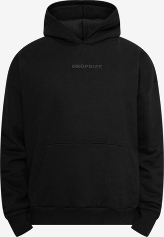 Dropsize Sweatshirt in Schwarz: predná strana