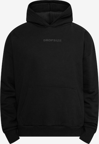 Dropsize Sweatshirt i sort: forside