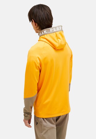 PEAK PERFORMANCE Fleecejacke M Rider Zip Hood in Rot