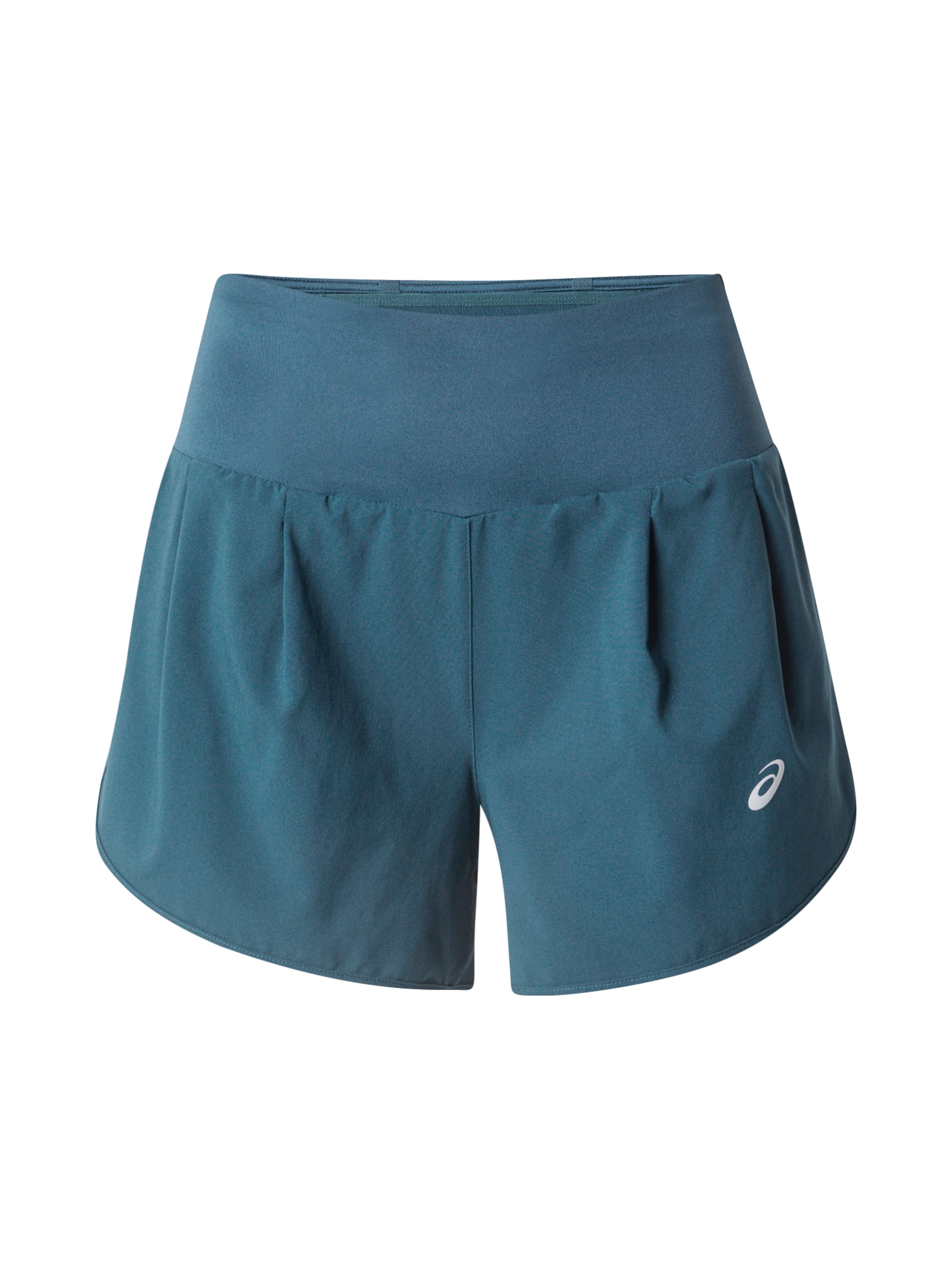 ASICS Regular Спортен панталон 'Road' в зелено: отпред