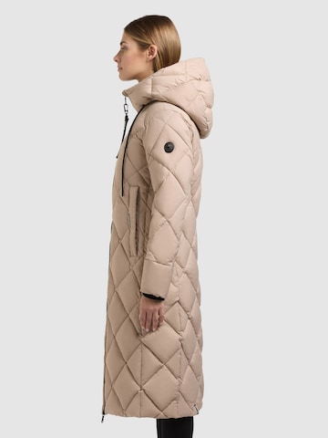 khujo Pitkä talvitakki 'Cilia2' värissä beige