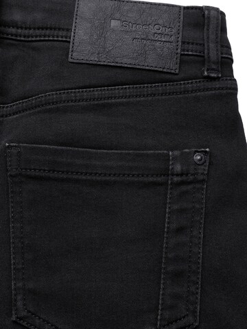 STREET ONE - Slimfit Vaquero 'Jane' en negro