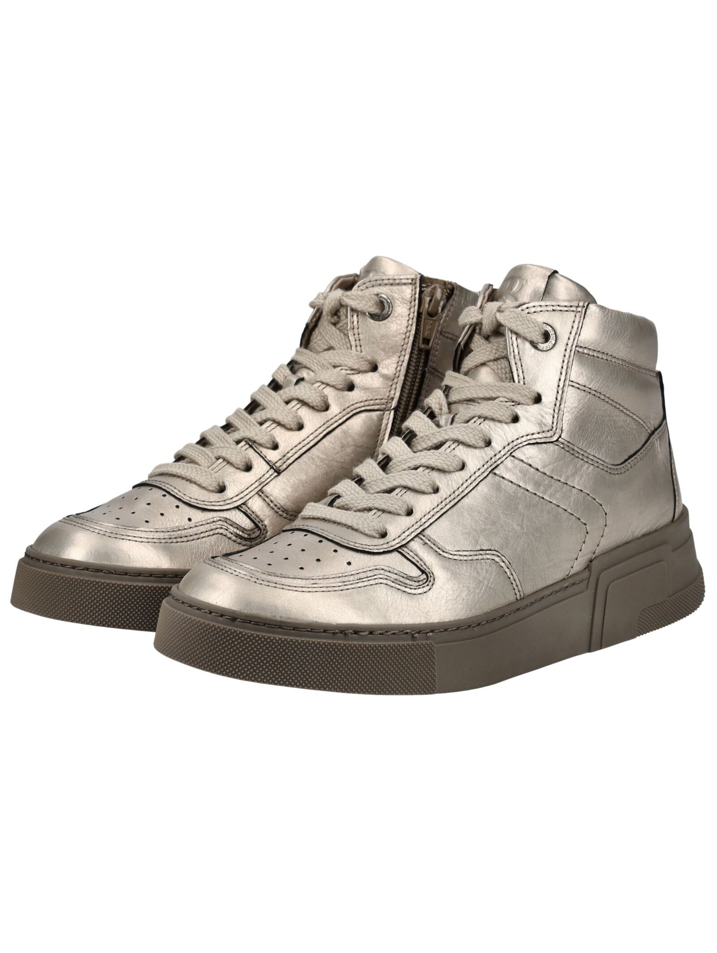 Sneaker alta di Paul Green in oro