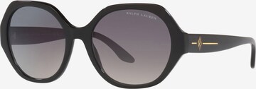 Ralph Lauren Zonnebril '0RL8208555001V6' in Zwart: voorkant