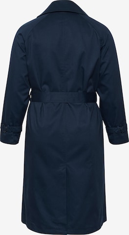 Manteau mi-saison 'Elisa' KAFFE CURVE en bleu