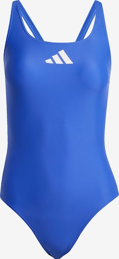 ADIDAS PERFORMANCE Kopējais sporta peldkostīms '3 Bar', krāsa - zils / balts, Preces skats