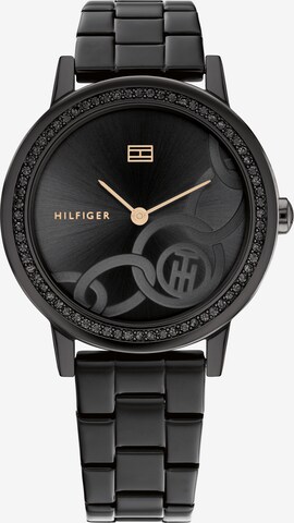 TOMMY HILFIGER Uhr in Schwarz