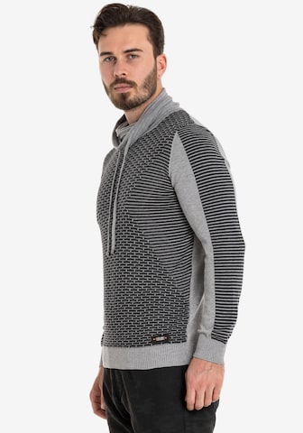 CIPO & BAXX Pullover in Grau