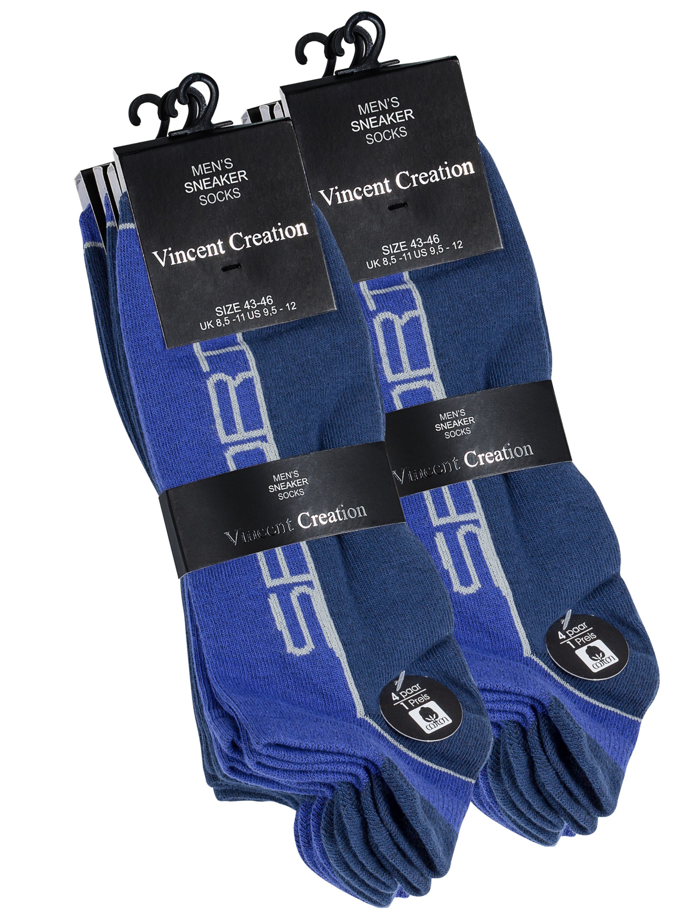 Vincent Creation - Meias curtas em azul