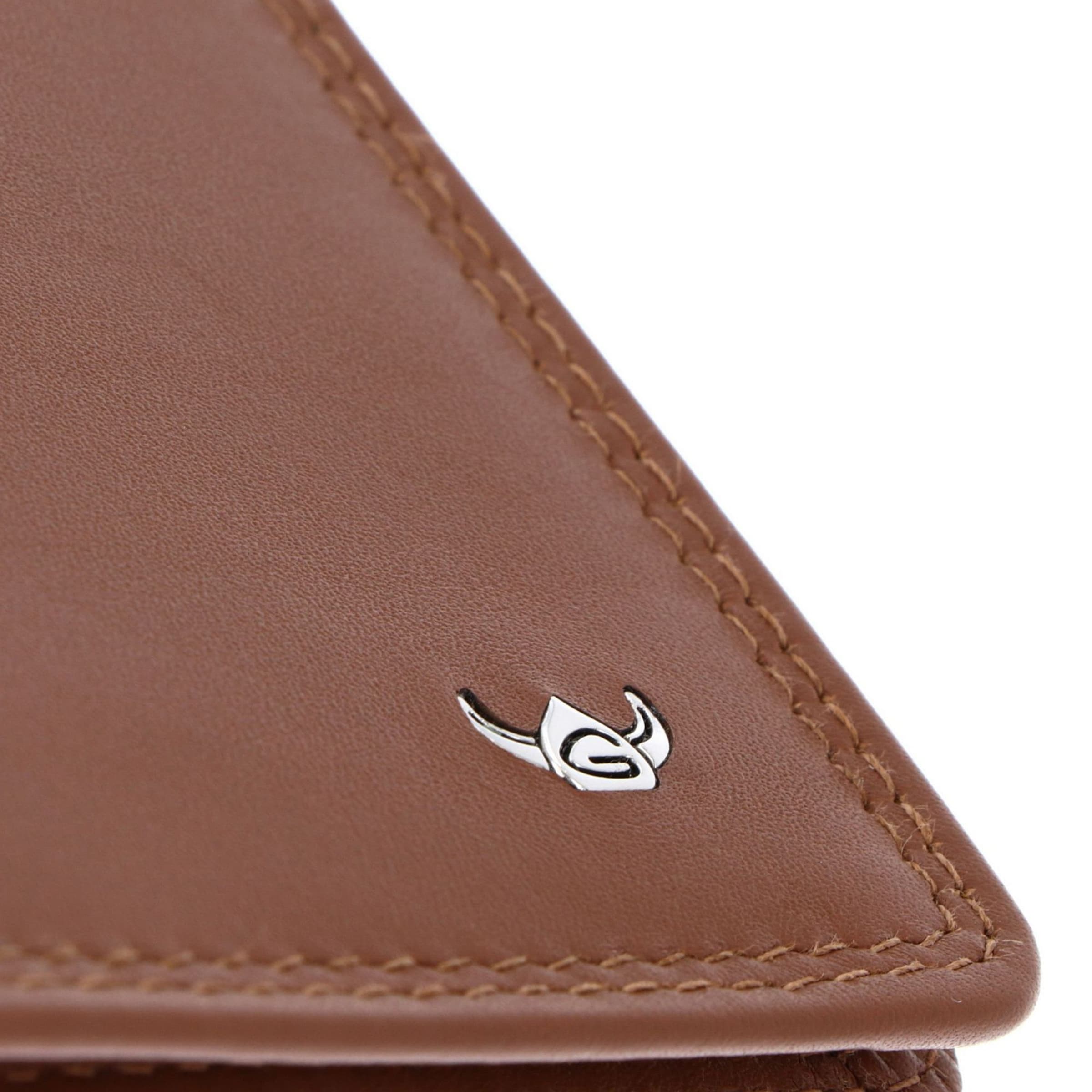 GOLDEN HEAD Wallet 'Polo' in Brown