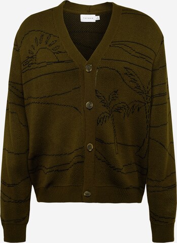 TOPMAN Cardigan i grøn: forside