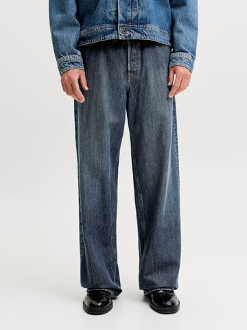 JACK & JONES Wide Leg Jeans 'JJ Dave' i blå: forside