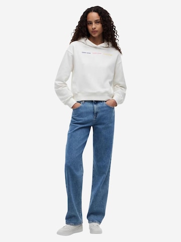 Felpa 'DW0DW22906' di Tommy Jeans in beige
