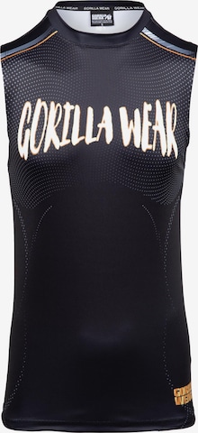 T-Shirt fonctionnel Gorilla Wear en noir : devant