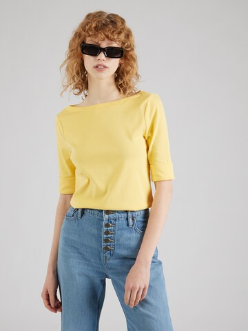 Lauren Ralph Lauren Koszulka 'JUDY' w kolorze żółty: przód