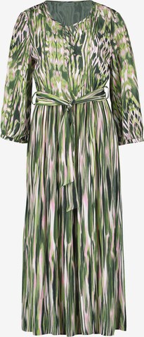 GERRY WEBER Платье-рубашка в Зеленый: спереди