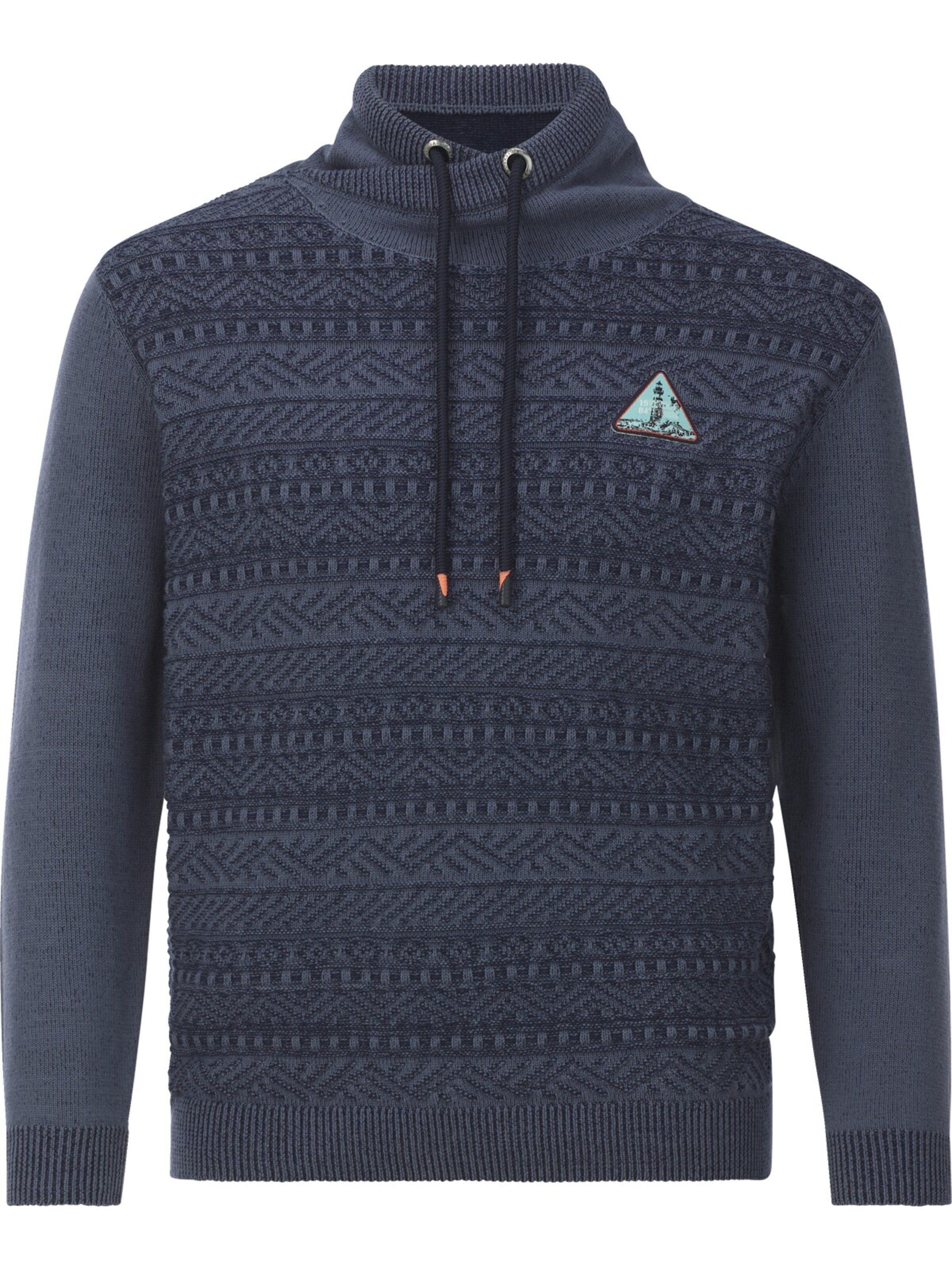 Jan Vanderstorm Pullover 'Akselgren' in Blau: Vorderseite