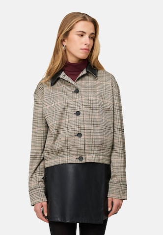 Blazer di zero in beige: frontale