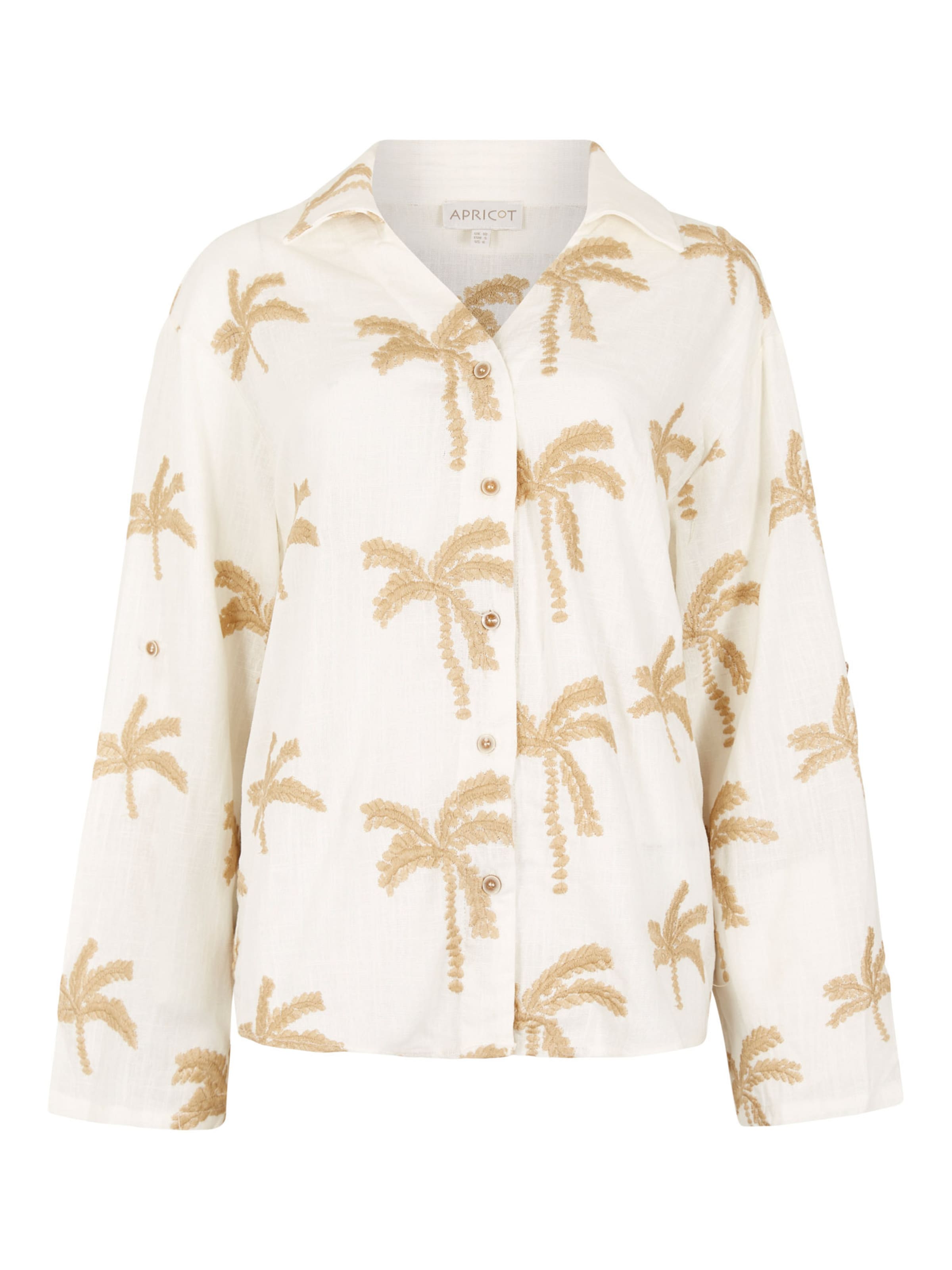 Chemisier ' ' Apricot en beige : devant