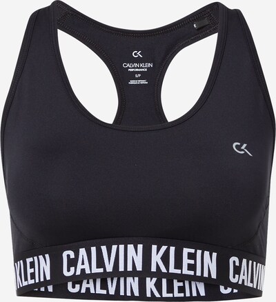 Calvin Klein Performance Спортен сутиен в черно / бяло, Преглед на продукта