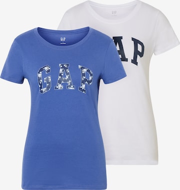 Tricou 'CLSC' de la GAP pe albastru: față