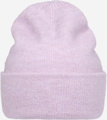 PIECES Beanie 'Janine' in Purple