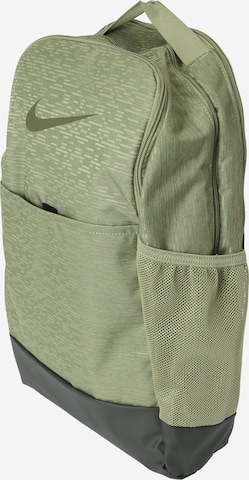 NIKE Sports Backpack 'Brasilia 9.5' in Green: front