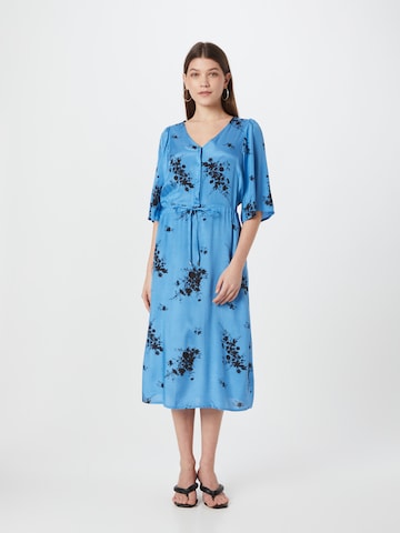 Robe 'Gilla' Kaffe en bleu : devant