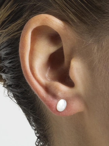 Luxenter Oorbellen 'Yedia' in Wit