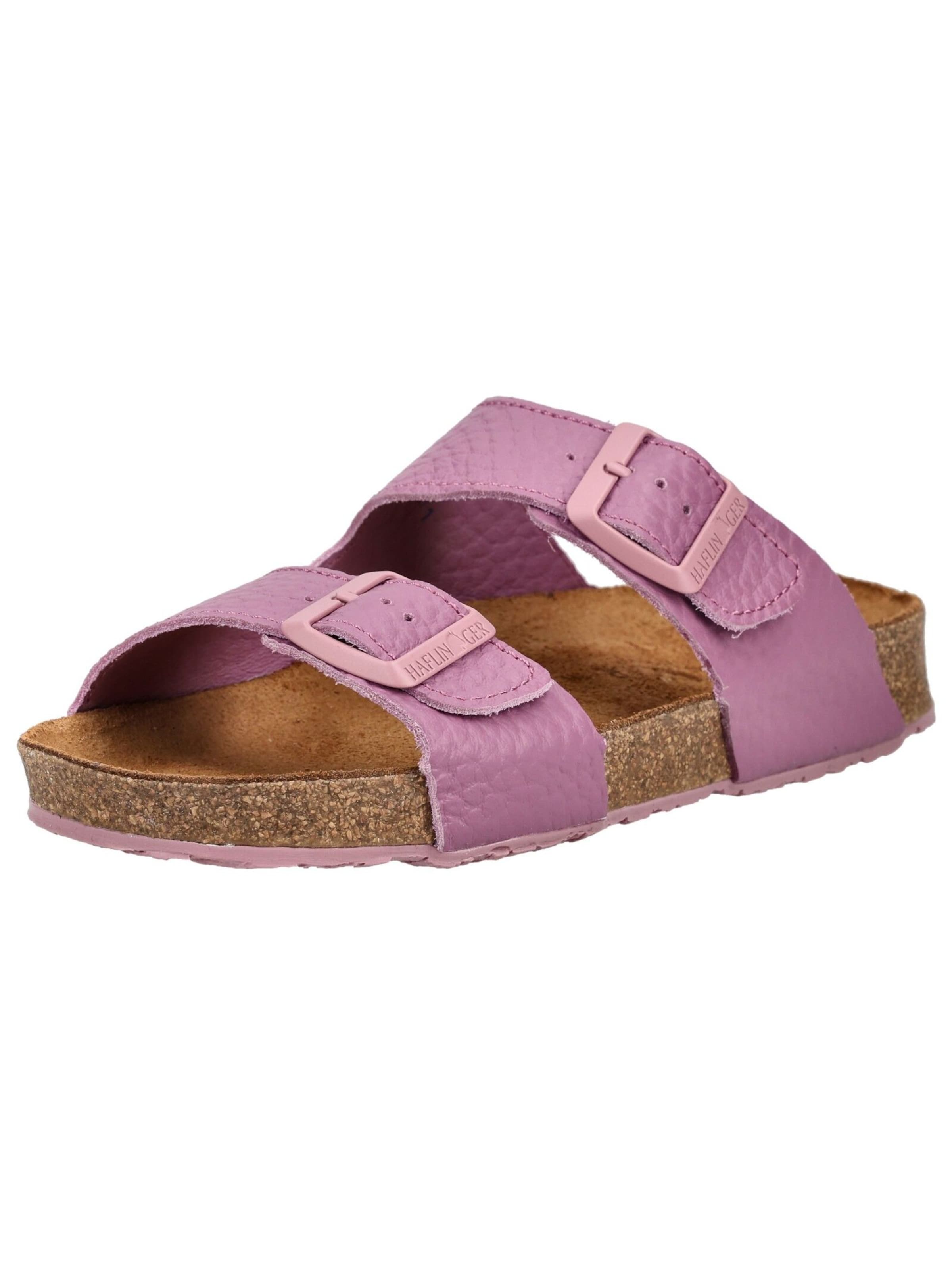 HAFLINGER Mule in Pink: front