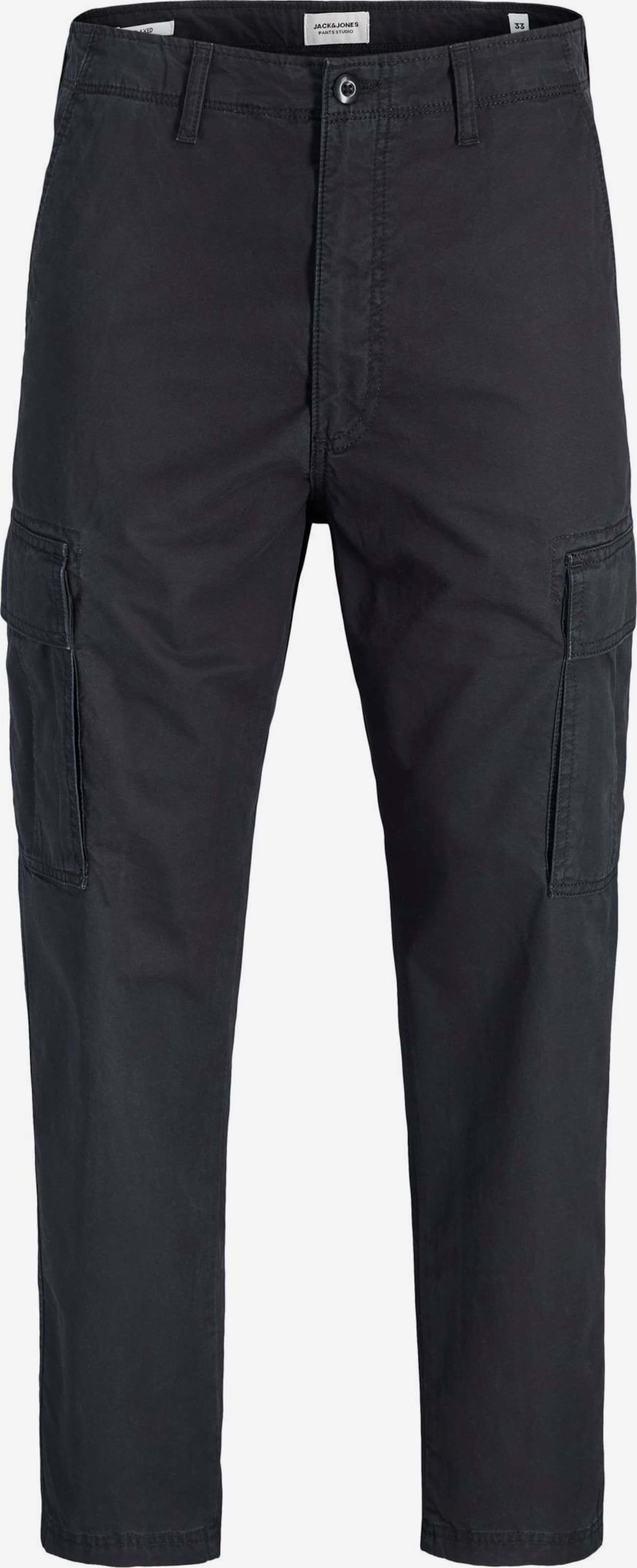 JACK & JONES Largi Pantaloni cu buzunare 'JPSTKane Frank'