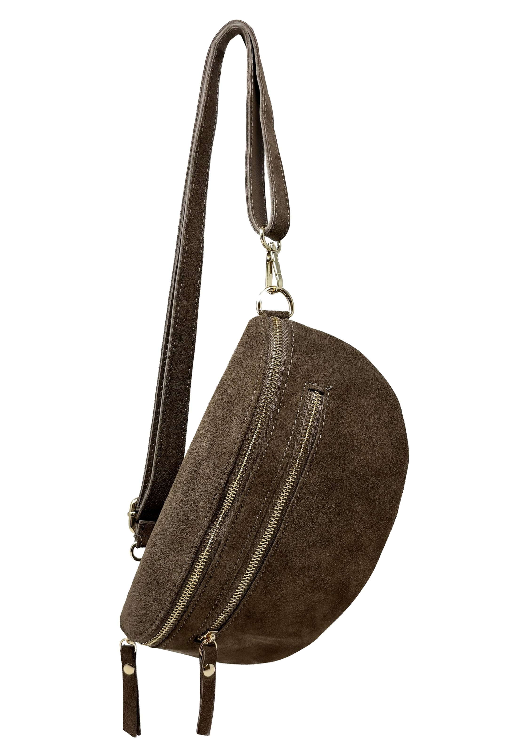 Sac bandoulière CHICCA BORSE en marron : devant