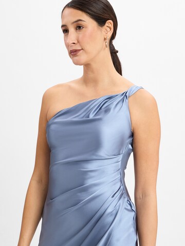 Robe de soirée Marie Lund en bleu