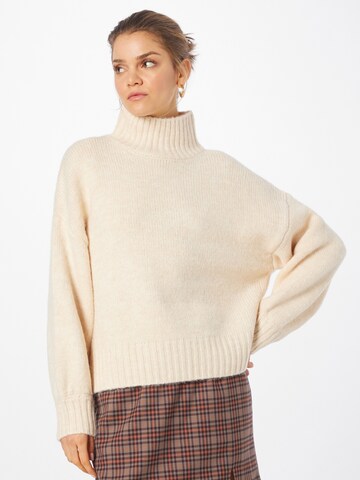 Lollys Laundry Sweater 'Mille' in Beige: front