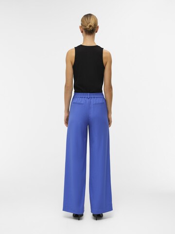 OBJECT Wide leg Broek 'LISA' in Blauw