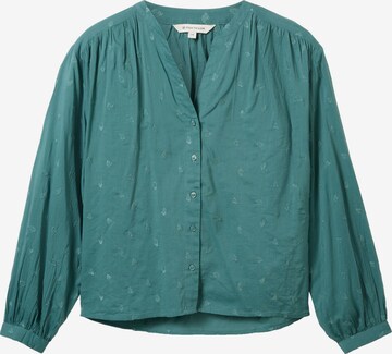 Camicia da donna di TOM TAILOR in verde: frontale