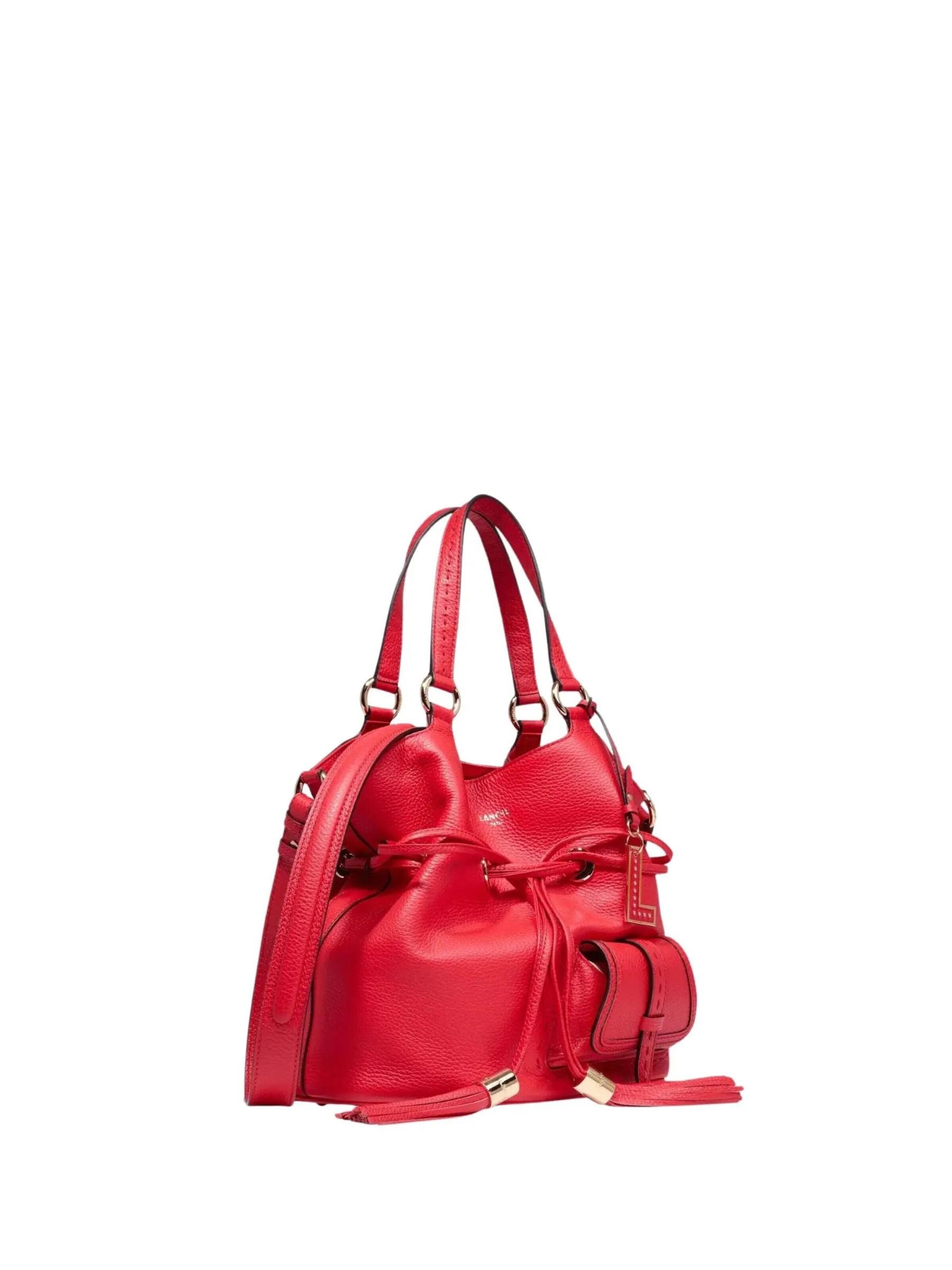 LancelRučna torbica 'Sac Seau M Lancel 1Er Flirt Rouge' - crvena boja
